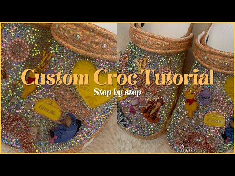 Diy Bling Crocs, Custom Crocs, Entrepernuer Series Ep.8, QueenAria Ziya