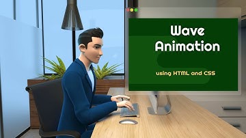 Create WAVE ANIMATION using HTML and CSS