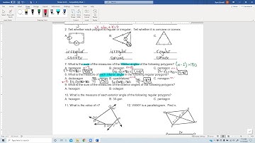 Unit 7 Review: Polygons