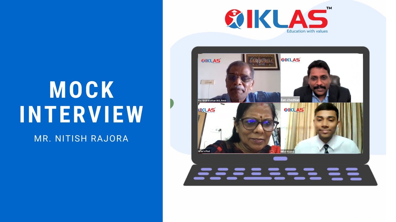 Mr.Nitish Rajora - IAS Rank -268 - UPSC 2020 : Mock Interview - YouTube