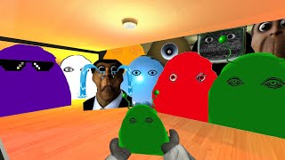 Saving Baby Alien Munci From Classic Angry Munci Family And Obunga Family Nextbot Gmod