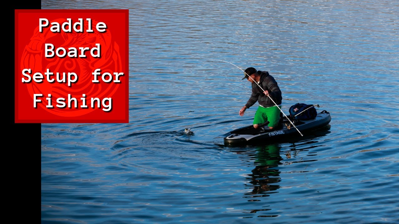 Paddle Board Set Up for Fishing - Board Ty[e, Tips, & Tackle for