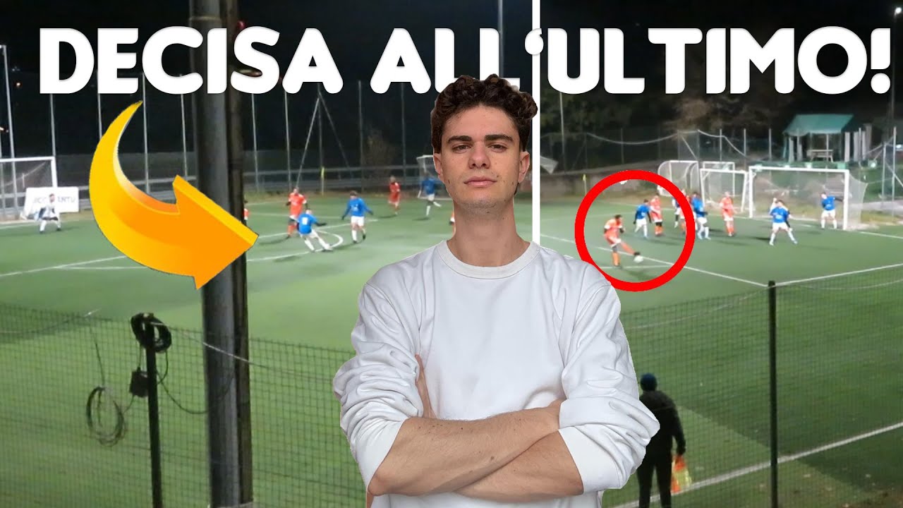 ⚽🚨PARTITA DECISA ALL'ULTIMO NELLA 9a GIORNATA DI CAMPIONATO!