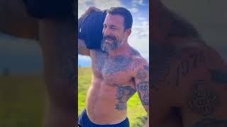 Dr. Andrew Huberman Being Jacked  #huberman #motivation #workout #tattoo #muscle