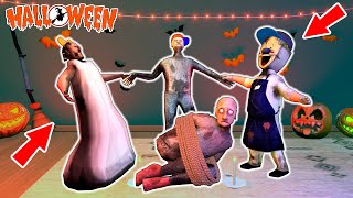 Witchcraft on Halloween vs Granny vs Ice Scream - funny horror school animation (p.85)