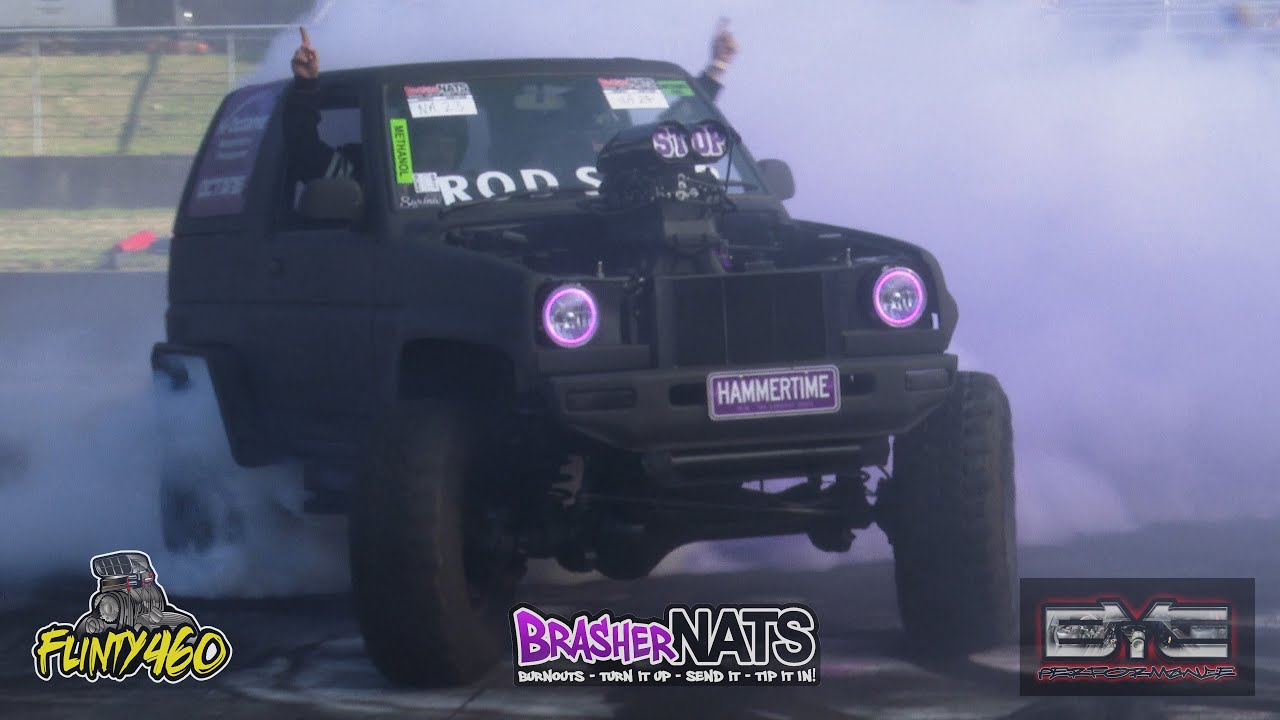 HAMMERTIME SMASHES 4 SETS OF TYRES AT BRASHERNATS 2022