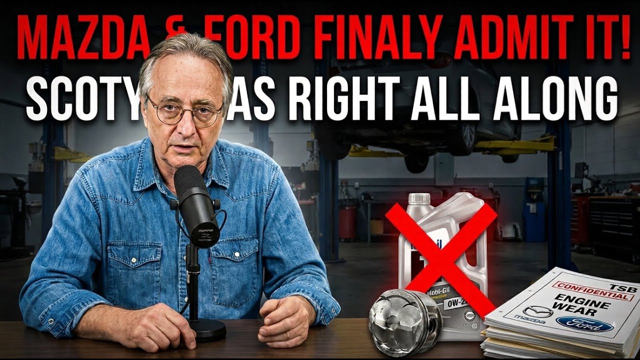 MAZDA & FORD Finally ADMIT IT: 0W-20 Oil Is Destroying Engines (Scotty Kilmer Was Right)