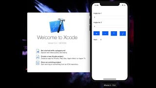 Tutorial Membuat Aplikasi Kalkulator Sederhana iOS (Swift) - Indonesia screenshot 4
