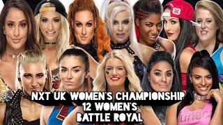 Wr3D 2K20 Main Eventfatal-Fourway Brand Battle Royalnxt Uk Womens Championship