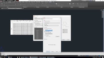 Table Data Link - Liên kết động giữa Excel và Autocad