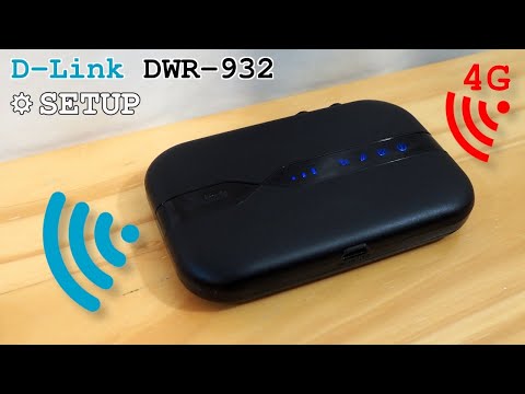 D-link Portable router configuration 2021 | DWR932_LSide  | DWR932 | DIR878 | WIFI PASSWORD | APN