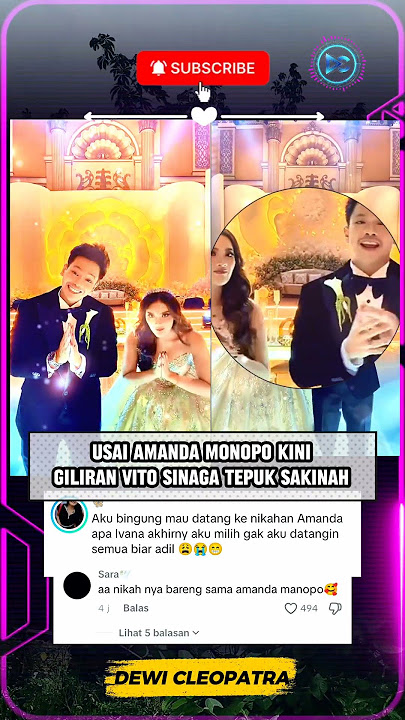 Akhirnya Vito Sinaga dan Ivana Meylanda Ikutan Tepuk Sakinah #shorts #shortvideo #vitosinaga