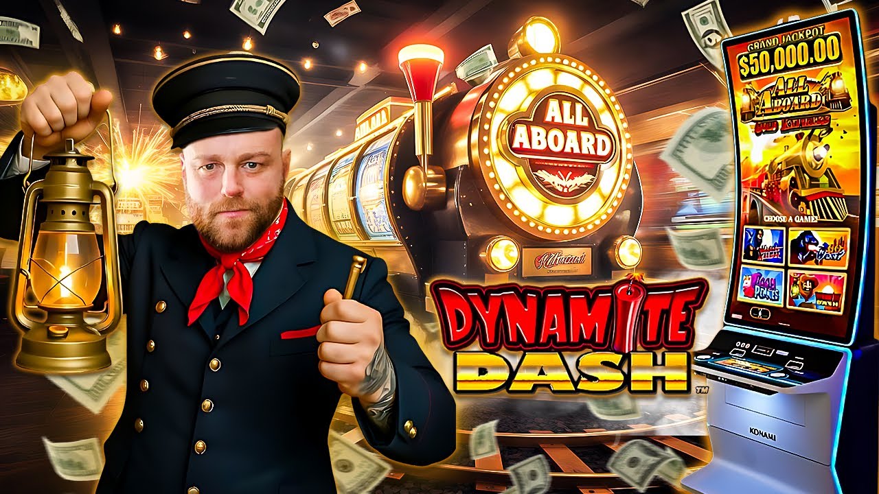 ALL ABOARD! Epic Bonus On Dynamite Dash!