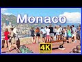 【4K】WALK MONACO c'est CHIC - 4K video TRAVEL channel SLOW TV