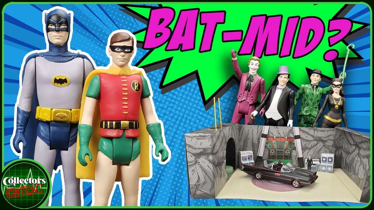 HOLY Mixed-Feelings! Mezco 5 points Batcave Deluxe Set from 1966