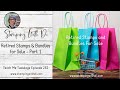 My Retired Stamps &amp; Bundles for sale - Part 1 - Teach Me Tuesdays Episode 262