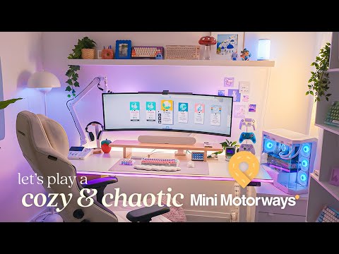 Let's play the most relaxing yet CHAOTIC game ever Mini Motorways - YouTube