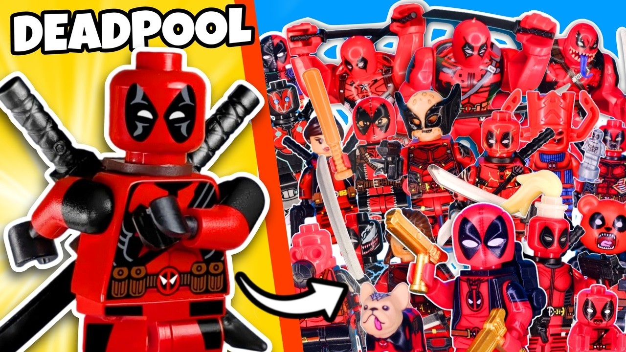 Unboxing EVERY LEGO DEADPOOL Minifigures...