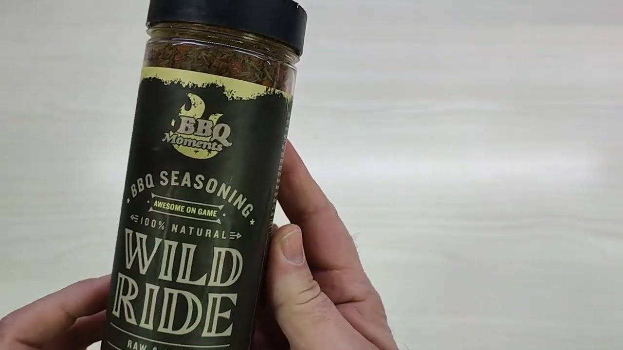 BBQ Moments Spezie per Barbecue Rub per Gioco, Ottimo per gli amanti del BBQ!