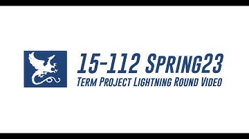 15-112 S23 Term Project Lightning Round Video