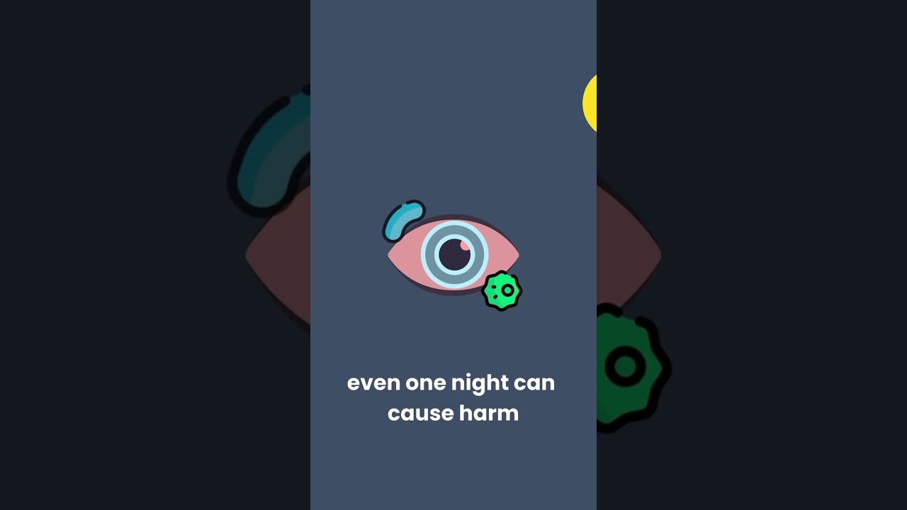 Sleeping in your contacts?