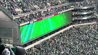 Philadelphia Eagles Starting Offense Introductions vs Green Bay Packers - NFC Wild Card