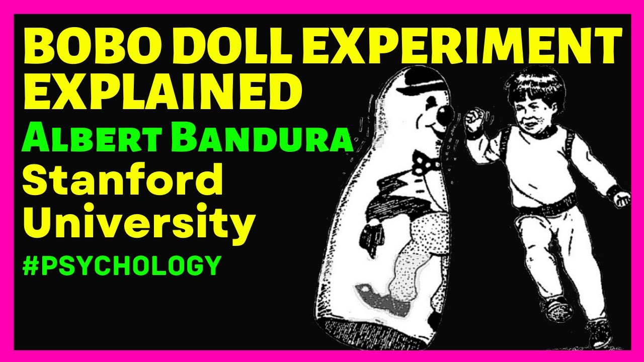 The Bobo Doll Experiment By Albert Bandura | Social Learning Theory | Psychology