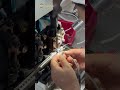 Wire harness terminal crimping 🔩 .#cable #wiring #factory