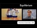 Chemical Equilibrium Dynamics Through Water Jar Demonstrations