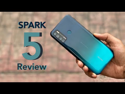 TECNO Spark 5 Unboxing and Review