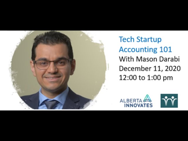 Startup Tech Accounting 101 with Mason Darabi