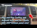 Eonon TYTA12S Toyota 4Runner Carplay / Android Auto Review and Install