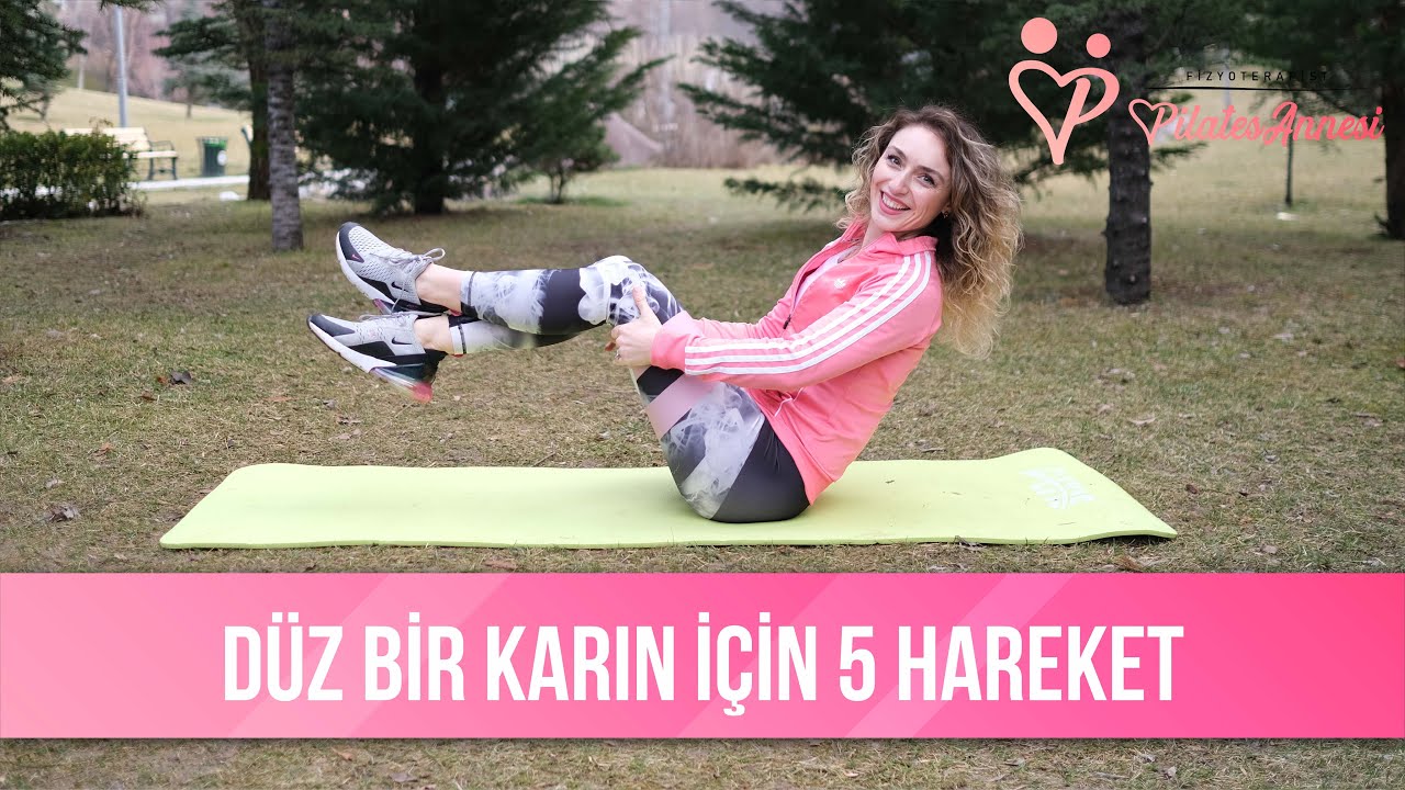 Düz Bir Karın İçin 5 Hareket