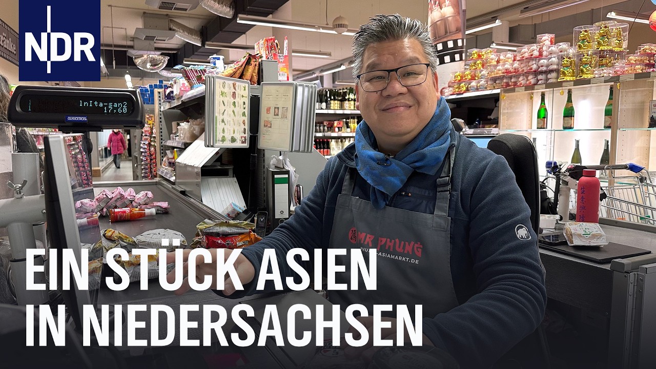 YouTube & Showcooking: Ein Asia-Markt in Braunschweig denkt um | Die Nordreportage | NDR Doku