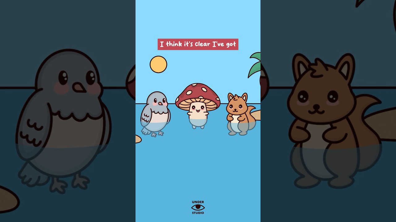 My Personal Theme Song 🍄 Mushie, Birdie & Squirrel | Relatable Parody Song | Music Animation Meme