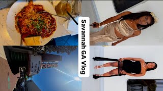   Savannah, GA Vlog | Food, Shopping & Cute Outfits