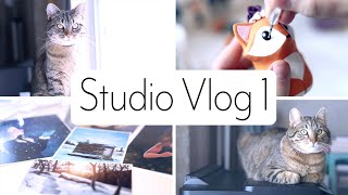 Sculpting Cake Toppers and Launching My Etsy Store | Studio Vlog 01