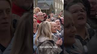 King Charles Heckled Over Andrew-Epstein Links As He Meets Public in Lancashire #shorts #kingcharles