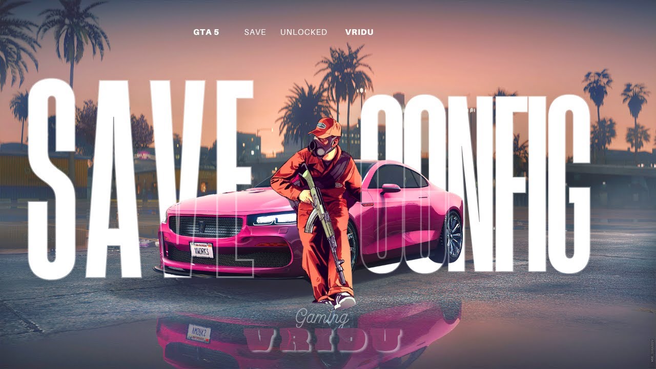 GTA 5 PC Enhanced – Best Save Config + 100% Save Game (All Unlocked)