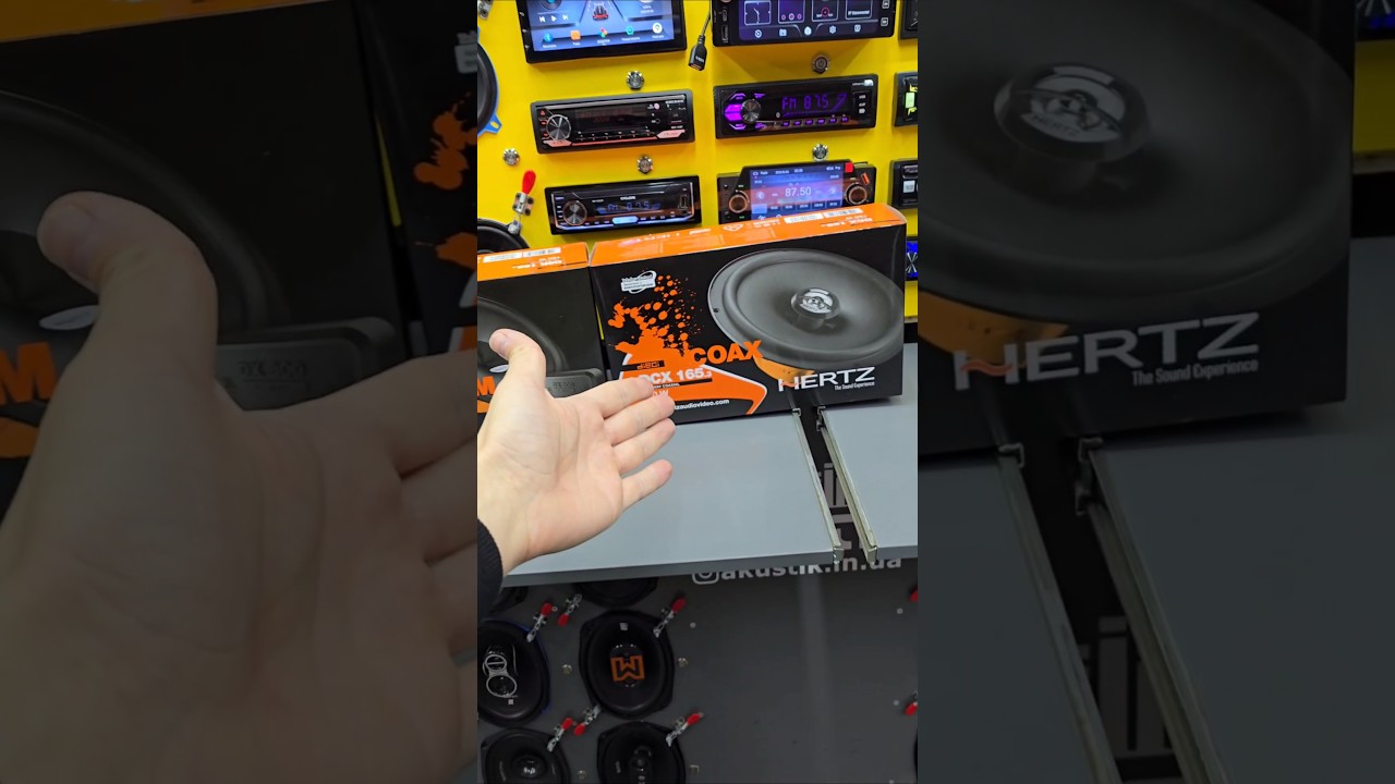 Hertz DSK и DCX 165.3 распаковка.