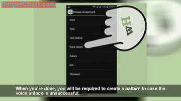 How to Set Up Screen Lock on an Alcatel One Touch