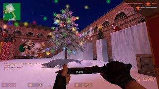 zm rush Xmas map (fighting with Santa 2023) in Counter-Strike: Source (CSS) Zombies (168) screenshot 5