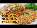 Tortang Noodles at Sardinas