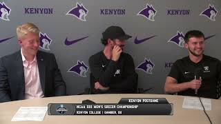 Kenyon Owls - NCAA DIII Men's Soccer Championship - Second Round