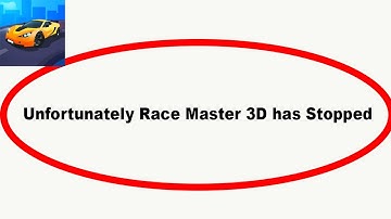 Fix Race Master 3D Unfortunately Has Stopped | Race Master 3D Stopped Problem | PSA 24