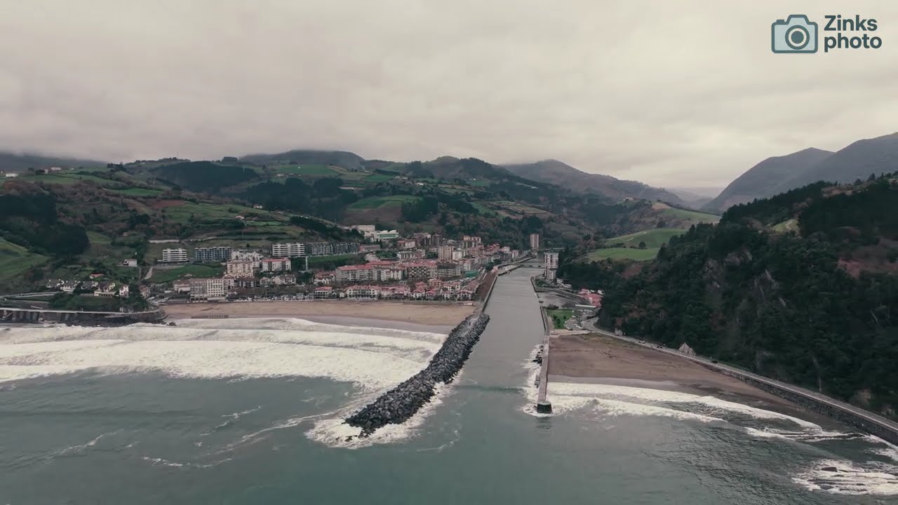 Deba a vista de dron