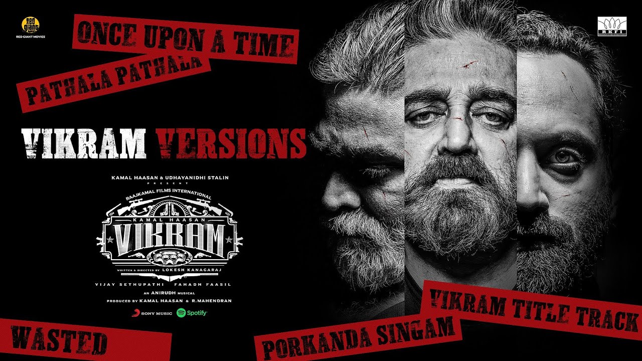 VIKRAM Versions | Kamal Haasan | Vijay Sethupathi | Lokesh Kanagaraj | Anirudh