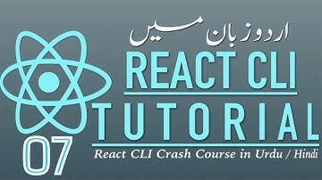 Part 07 React Cli Crash Course in Urdu 2018: Insert Record in Database | React Cli Mini Project