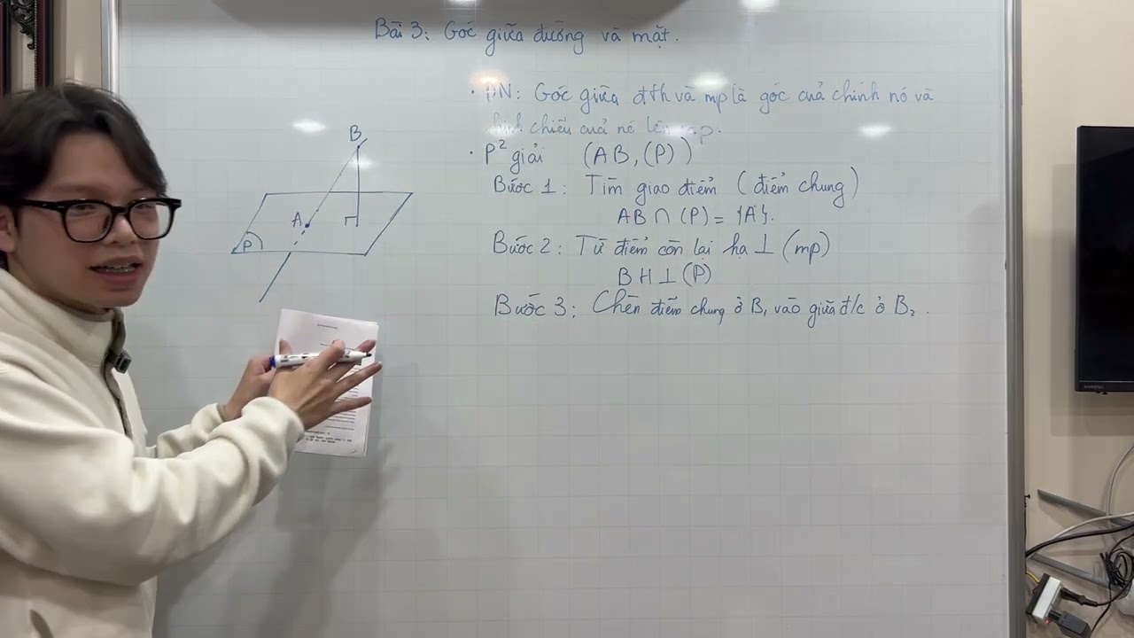 [TOÁN 11 - FULL] GÓC GIỮA ĐƯỜNG THẲNG VÀ MẶT PHẲNG