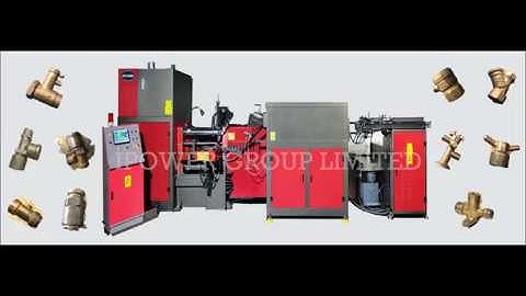 Brass Hot Forging Press Machine for Air Conditioner Valve with Automatic Loading & Unloading Device